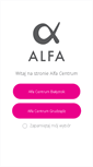 Mobile Screenshot of alfacentrum.com.pl